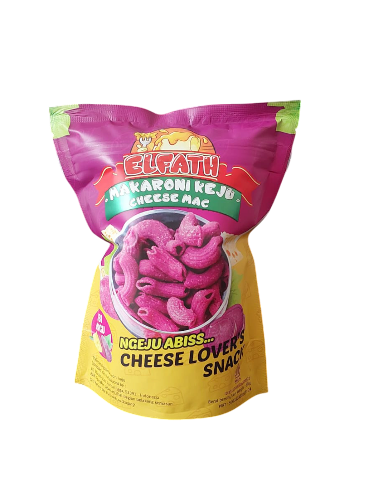 Elfath Makej Ubi ungu Kecil 50 gram