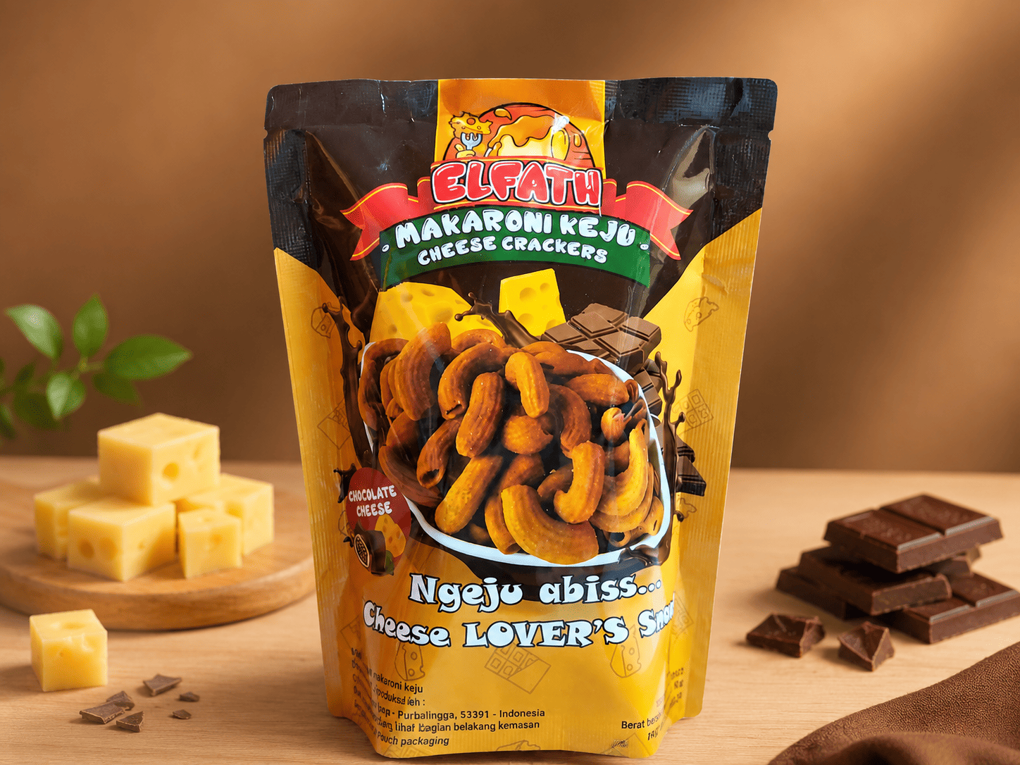 Elfath Makej Coklat Kecil 50 gram